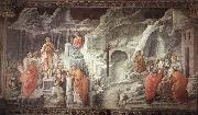 Fra Filippo Lippi St John Taking Leave of his Parents oil painting reproduction